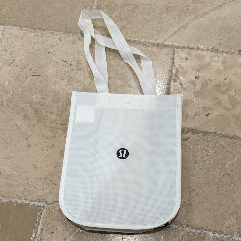 Lululemon White Tote Bag